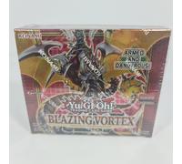 YuGiOh Blazing Vortex Sealed Booster Box of 24 Packs 1st Edition TCG Cards BLVO