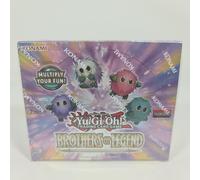 YuGiOh Brothers of Legend | Sealed Booster Box of 24 Packs | 1st Edition | 2021