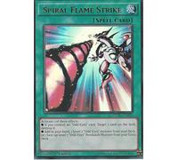 YuGiOh DPDG-EN001 1st Ed Spiral Flame Strike Ultra Rare Card - ( Yu-Gi-Oh! Single Card )