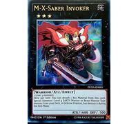 YuGiOh : DUSA-EN095 1st Ed M-X-Saber Invoker Ultra Rare Card - ( Yu-Gi-Oh! Single Card )