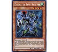 YuGiOh LCGX-EN240 Unlimited Ed Gladiator Beast Secutor Secret Rare Card - ( Legendary Collection 2 Single Card )