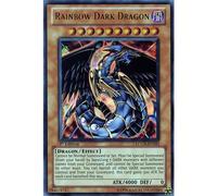 YuGiOh LCGX-EN243 Unlimited Ed Rainbow Dark Dragon Ultra Rare Card - ( Legendary Collection 2 Single Card )