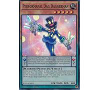 YuGiOh RATE-EN003 1st Ed Performapal Dag Daggerman Ultra Rare Card - ( Yu-Gi-Oh! Single Card )