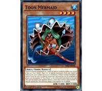 YuGiOh SS01-ENC06 1st Ed Toon Mermaid Common Card - ( Speed Duel Starter Deck Destiny Masters Single Card )