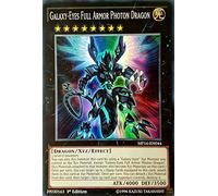 Yugioh Super Rare Card Galaxy Eyes Full Armor Photon Dragon 1st Edition MP16-En044 by Yu Gi Oh!