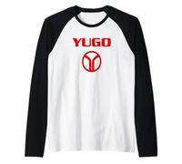 Yugo Yugoslavia SFRJ Yugoslavia EX YU Funny Balkan Raglan Baseball Tee
