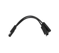 YUGSHNKFC 18AWG SAE Y Splitters Cable 1 to 2/3/4 Charging Power Automotive Connectors Y Splitters for Camp Trailer Battery Adapters