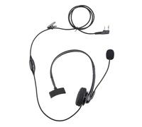 YUGSHNKFC 2 Pin Headset PTT Mic Earhook Earpiece Earphone For For UV-82 UV-A52 UV-8 UV-6 UV-3R Radio