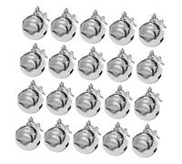 YUGSHNKFC 20pcs Fishing Rod Bells Works with Various Rod Types Including Sea Freshwater and Raft for Enhances Success Easy Install Fishing Bells for Various Rods Quick Setup Saves Time
