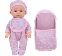 YUGSHNKFC 25CM Life Like Reborns Toy With Realistic Design Children Companion Doll For Pretend Play Game Nursery Room Decoration Nurturing Doll For New Parents And Kids