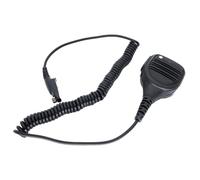 YUGSHNKFC 3.5mm Sound Plugs Hands Frees Radio Mic Easy To Use Stable Shoulder Lapel Hand Microphone For GP328plus GP338plus