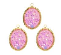 YUGSHNKFC 3 Pieces Practical Sturdy Steel Sunflowers Pendant Accessory For Women Featuring Enameled Tarot Card Crescents Star Charm Steel Necklace