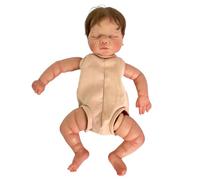 YUGSHNKFC 48cm Painted Reborns Kits Soft Accessories Life Like Silicone Baby Toy Kids Parenting Game Unfinished Reborns