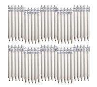 YUGSHNKFC 50 Pieces Small Golf Pencils with Rubbers Half Golf Pocket for Writing Drawing Wedding Standard Pencil