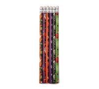 YUGSHNKFC 6 / 12Pcs Funny Halloween Pencils with Erasers, 6 random colors