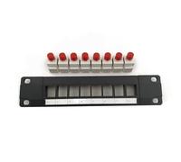 YUGSHNKFC 8 Port For Optical Fiber Panel 1U Panel UTP 19-Inch Wallmount Or Rackmount Down Blo