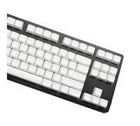 YUGSHNKFC 87Pieces PBTs Not Engraving Blanks Keycap XDA Height Dyeing Sublimation Keycaps for Switches XDA Height Keycaps
