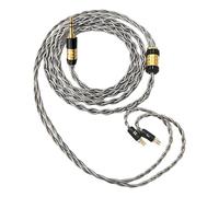YUGSHNKFC 8Core Earphone Cable 0.78mm 2 Pin Connectors For Enhanceds Sound Output And Longevitys Silver Plateds Coppers Cable