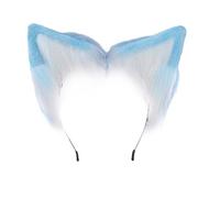 YUGSHNKFC Adult Teens Cosplay Kitten Ear Shape Headband Plush Hair Hoop Makeup Live Broadcast Halloween Party Headpieces