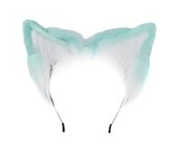 YUGSHNKFC Adult Teens Cosplay Kitten Ear Shape Headband Plush Hair Hoop Makeup Live Broadcast Halloween Party Headpieces
