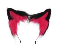 YUGSHNKFC Adult Teens Cosplay Kitten Ear Shape Headband Plush Hair Hoop Makeup Live Broadcast Halloween Party Headpieces