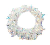 YUGSHNKFC Adult Teens Tinsel Round Wreath Headband Woman Hair Hoop Makeup Christmas Taking Photos Carnivals Party Headpiece