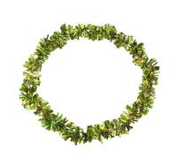 YUGSHNKFC Adult Teens Tinsel Round Wreath Headband Woman Hair Hoop Makeup Christmas Taking Photos Carnivals Party Headpiece