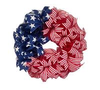 YUGSHNKFC Americans Flower Wreath Flower Arrangement Wall Door Garlands Great For Independence Day