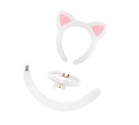 YUGSHNKFC Animal Cats Costumes Cats Ears Headband Tail Choker Tutu Skirt Animal Fancy Costume Kits Halloween Cosplay Party Accessory Halloween Cosplay Costume