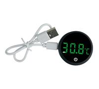 YUGSHNKFC Aquariums Thermometers With LED Display Digital Fishtanks Temperature Measuring Device Stick On Design For Reptiles Tanks Home Aquariums Temperature Control Use