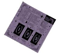 YUGSHNKFC Artistic Tarots Reading Cloth Durability Velvets Fabric Mats Reusable Tarots Mats Enhances Spiritual Practice Foldable Spiritual Cloth