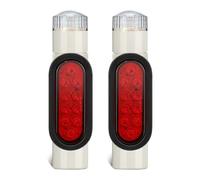 YUGSHNKFC Automotive LED Guide Poles Light Waterproof Boat Trailer Signals Lamp with Enhanced Night Visibility for Modification High Brightness LED Trailer Light Marine Environment Signals Lamp