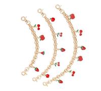 YUGSHNKFC Bag Extender Chain Fruit Charm Purse Strap Extenders For Handbags Purse Extender Chain Replacement Accessories Strap