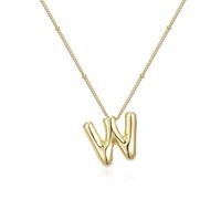 YUGSHNKFC Balloon Styles Smooth Letter Necklace Adjustable Alloy Chain Suitable for Fashionable Youthful Women and Giving