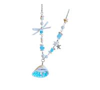 YUGSHNKFC Beautiful Beach Sea Star Shell Beaded Necklace Lightweight and Comfortable Neck Chain for Daily Use Season Beach Jewelry for Women