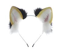 YUGSHNKFC Bendable Ear Hairhoop for Women Roleplay Animes Maid Headband Party Costume Girl Female Dress Up Headpieces