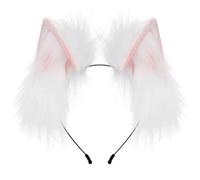 YUGSHNKFC Bendable Ear Hairhoop for Women Roleplay Animes Maid Headbands Party Costume Girl Female Cosplay Headpieces