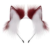 YUGSHNKFC Bendable Ear Hairhoop for Women Roleplay Animes Maid Headbands Party Costume Girl Female Cosplay Headpieces