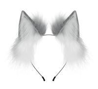 YUGSHNKFC Bendable Ear Hairhoop for Women Roleplay Animes Maid Headbands Party Costume Girl Female Cosplay Headpieces
