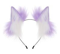 YUGSHNKFC Bendable Ear Hairhoop for Women Roleplay Animes Maid Headbands Party Costume Girl Female Cosplay Headpieces