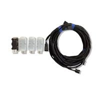YUGSHNKFC Brightness 300LM Footwell Lamp for B9.5 C8 Vehicles with Auto on Off and Temperature Control 80A947415E Auto On/off Night Sensing Car Lights