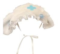 YUGSHNKFC Carnivals Party Woman Taking Photo Hairband Pleated Lace Shape Headbands Lovely Hair Hoop for Adult Teens