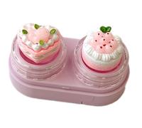 YUGSHNKFC Cartoon Cupcake Lenses Kits with Wearing Tools Drawer Lens Holder for Busy Lifestyles and Fast Lens Changes