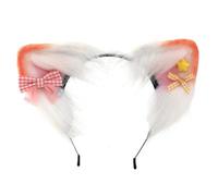YUGSHNKFC Cartoon Headband Cat Foxes Ears Shape Hair Hoop Plush Carnivals Party Headpiece Cosplay Party Costume Props Unisex