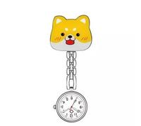 YUGSHNKFC Cartoon Nurse Clip Watch Movement Nurse Hanging Watch Lovely Nurse Doctor Clip Suitable for Healthcare Workers Light Weight Nurse Timepiece