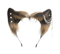 YUGSHNKFC Cat Ear Headbands Halloween Hairbands Plush Hair Hoop Headbands Cosplay Party Hair Accessory for Party