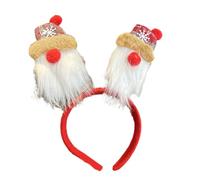 YUGSHNKFC Celebration Christmas Hair Hoop with Sequins Live Broadcast Hairband New Year Headwear for Adult Teens Unisex