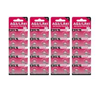 YUGSHNKFC Cell Coin AG3 1.55V Button Batteries SR41 192 L736 384 SR41SW CX41 LR41 392 For Lamps Watches Cameras