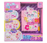 YUGSHNKFC Children Secret Diary Notebook Toy for Crafting Activity Cartoon Theme Design Safe Locking Notebook for Girl Creation Cartoon