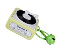 YUGSHNKFC Classical Gramophone Music Box Keychains with Voice Function Music Box for Craft Projects Gramophone Keychains